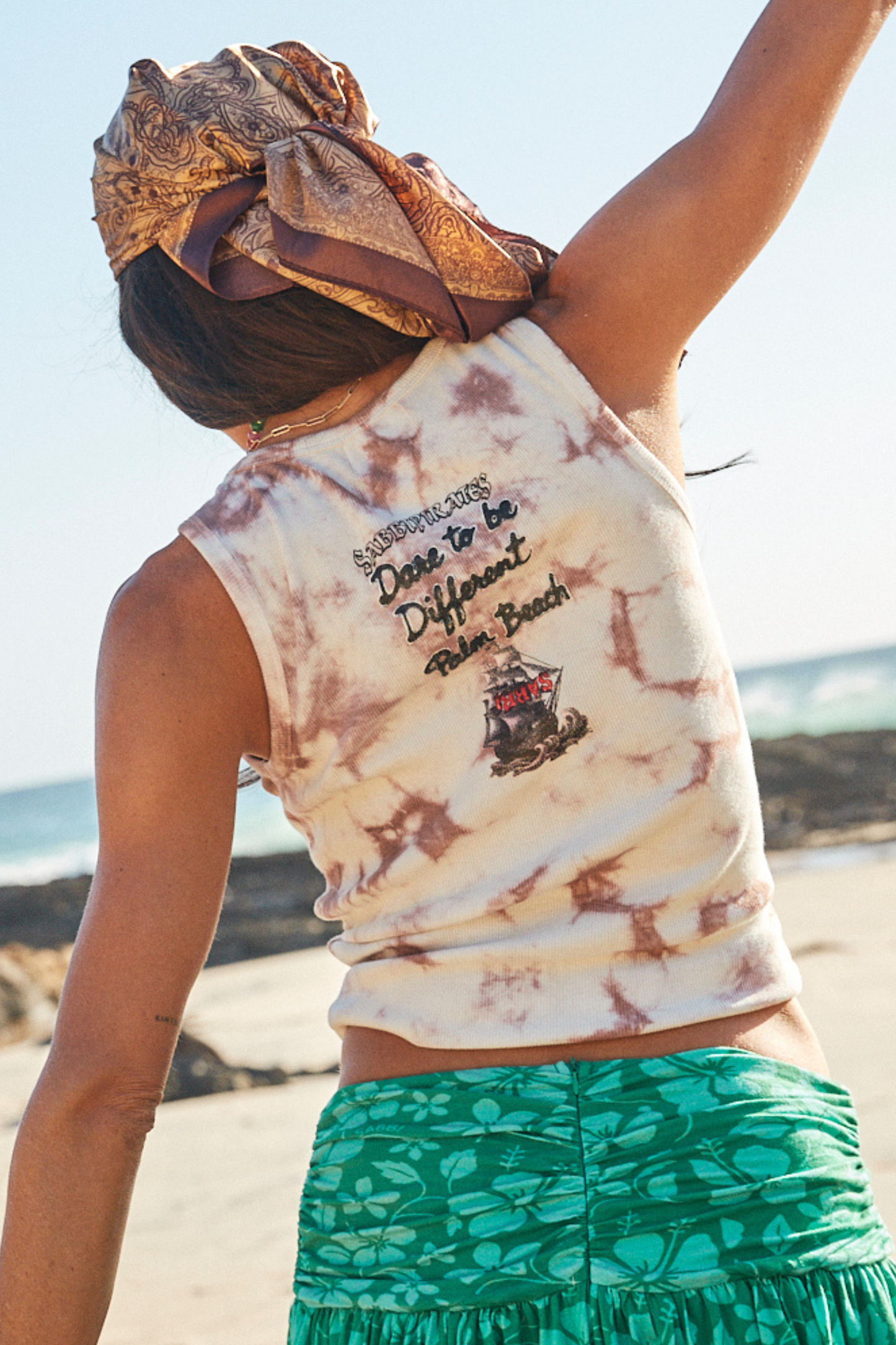 SABBI PIRATES TANK - TIE-DYE