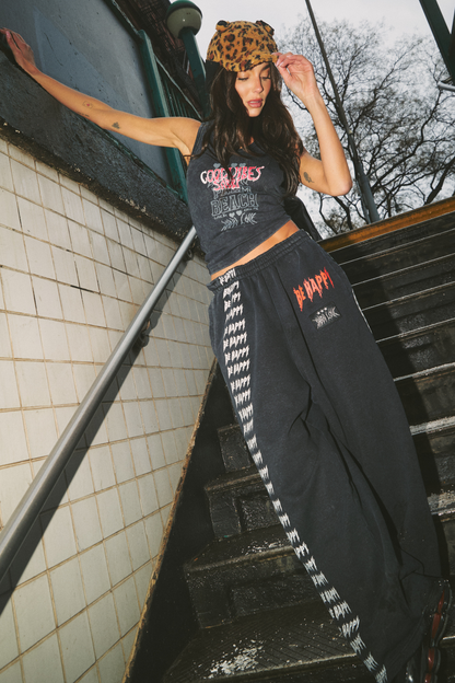 THE BE HAPPY TANK - BLACK