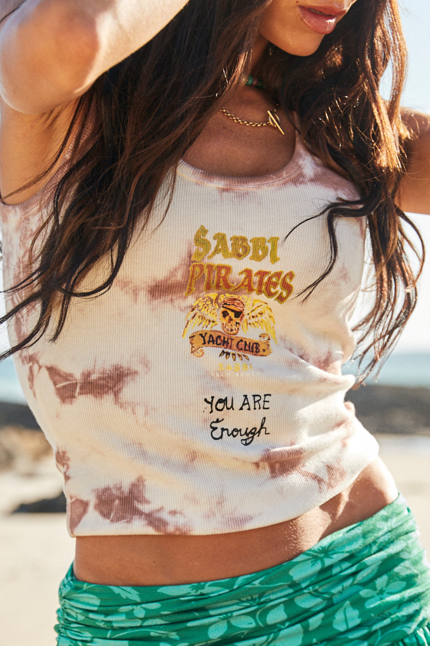 SABBI PIRATES TANK - TIE-DYE